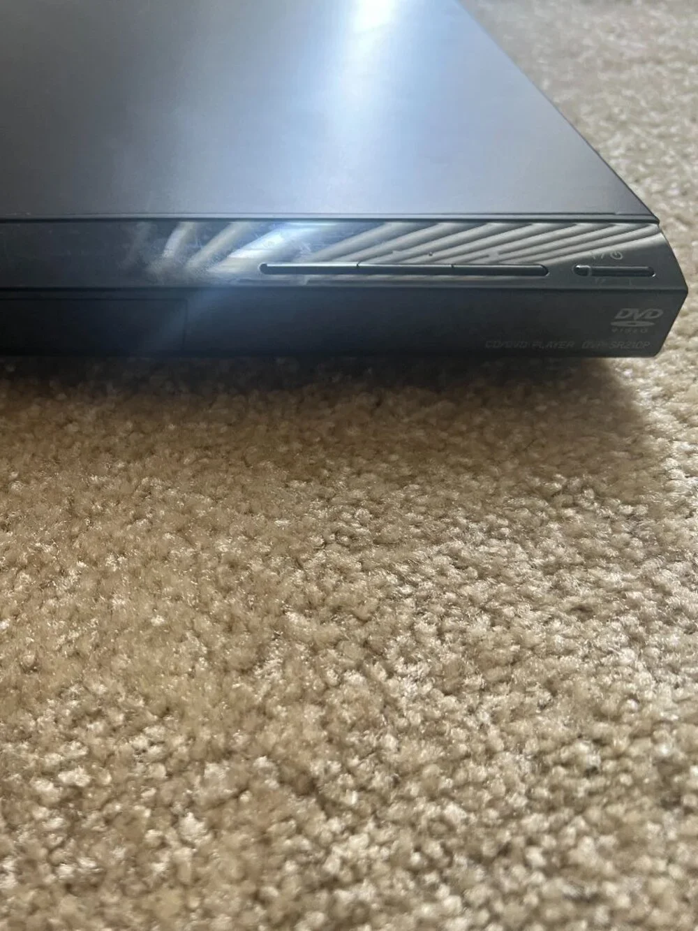 💿 Sony Ultra-Compact CD/DVD Player DVP-SR210P Black Slim Profile